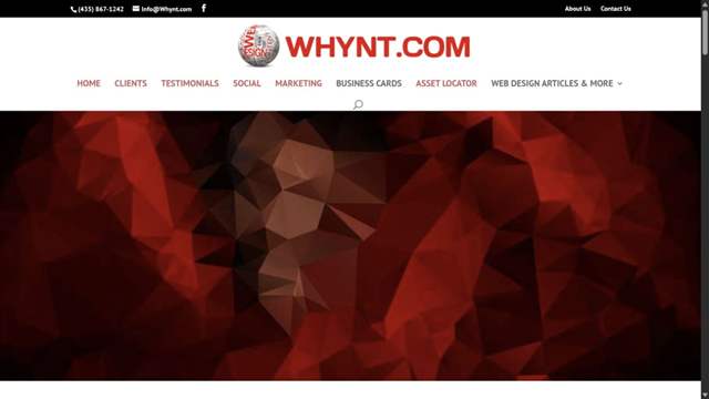 Whynt homepage captured during the August 2026 editorial review.