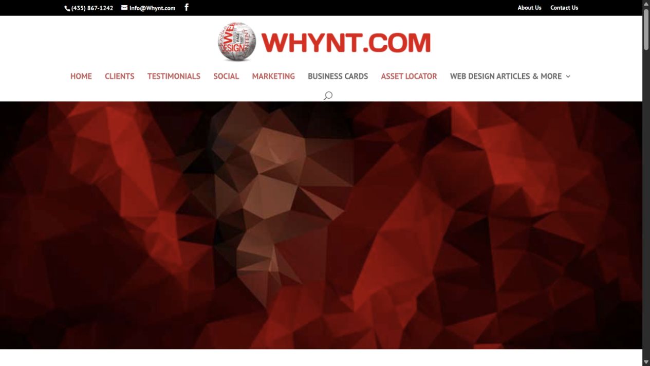 Whynt homepage captured during the August 2026 editorial review.
